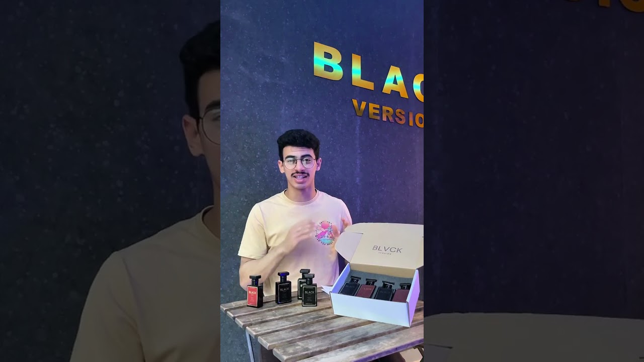 Ila baghi tkemel l'&eacute;l&eacute;gance dialk , khask parfum black Version #perfume #blackversion
