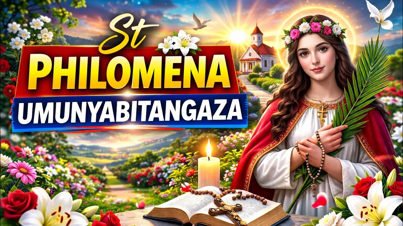St Philomena: niba ukeneye igitangaza byihutirwa ,aya Mahirwe ntagucike .mbega ibitangaza !!!!!
