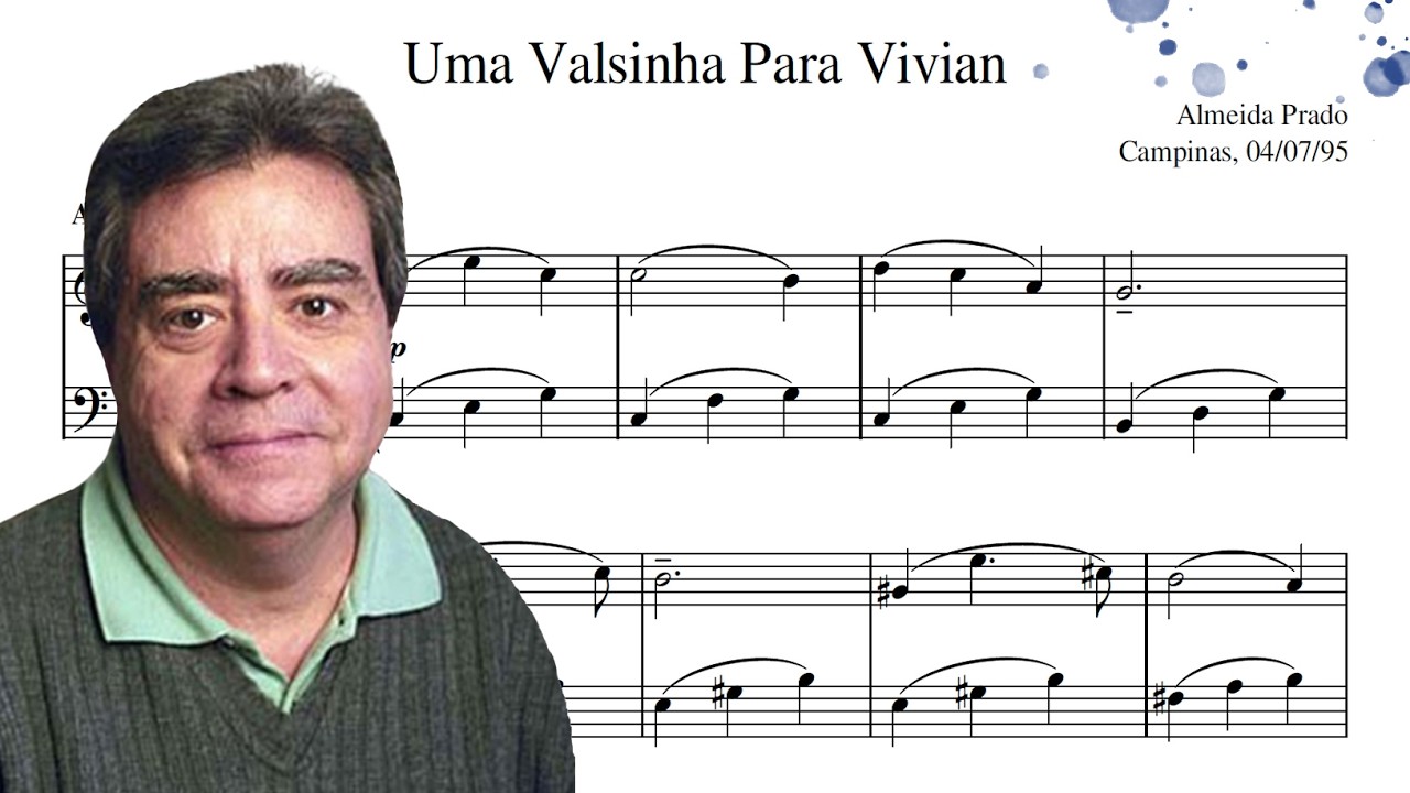 Almeida Prado - Uma valsinha para Vivian (No.1 das Duas peças infantis) (Fabiana Bonilha, piano)