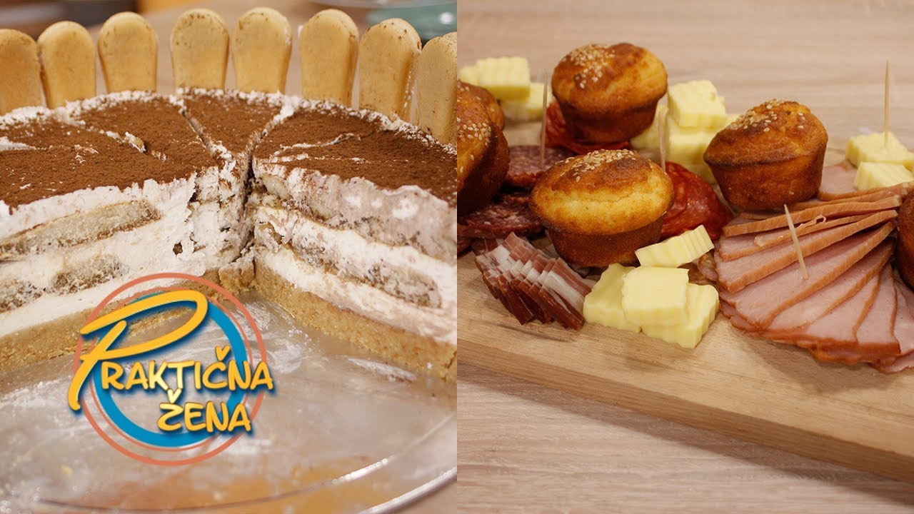 Praktična žena - 1. Tiramisu čizkejk 2. Projarice sa sirom