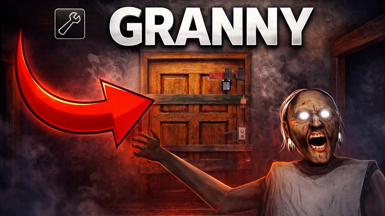 GRANNY DOOR ESCAPE 😱 | HORROR GAMEPLAY 🔥|   #trending #viral #grannydoorescape #horror #games #video