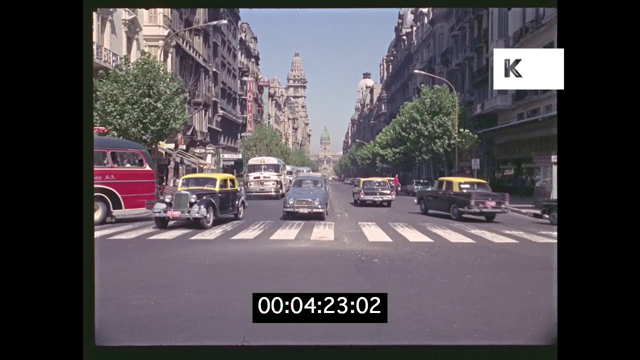 1960s Buenos Aires Street Scenes, 35mm