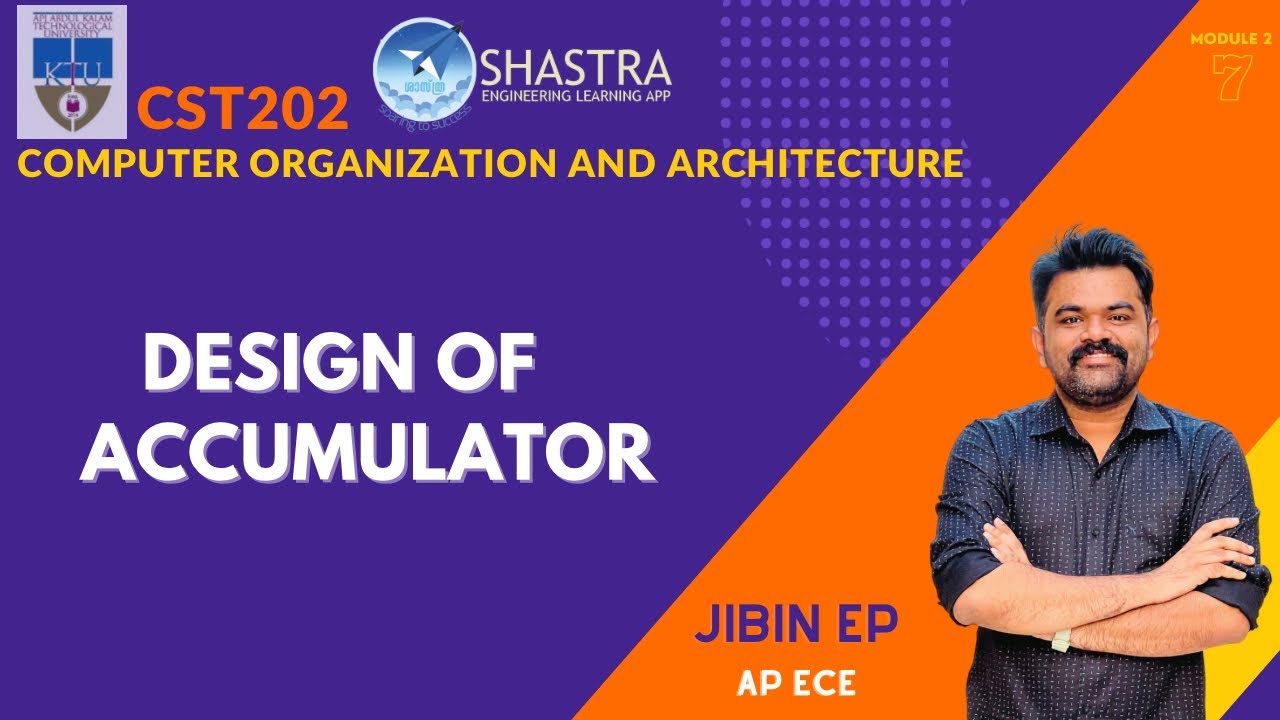 Design Accumulator | AC Register | COA | CST202| KTU