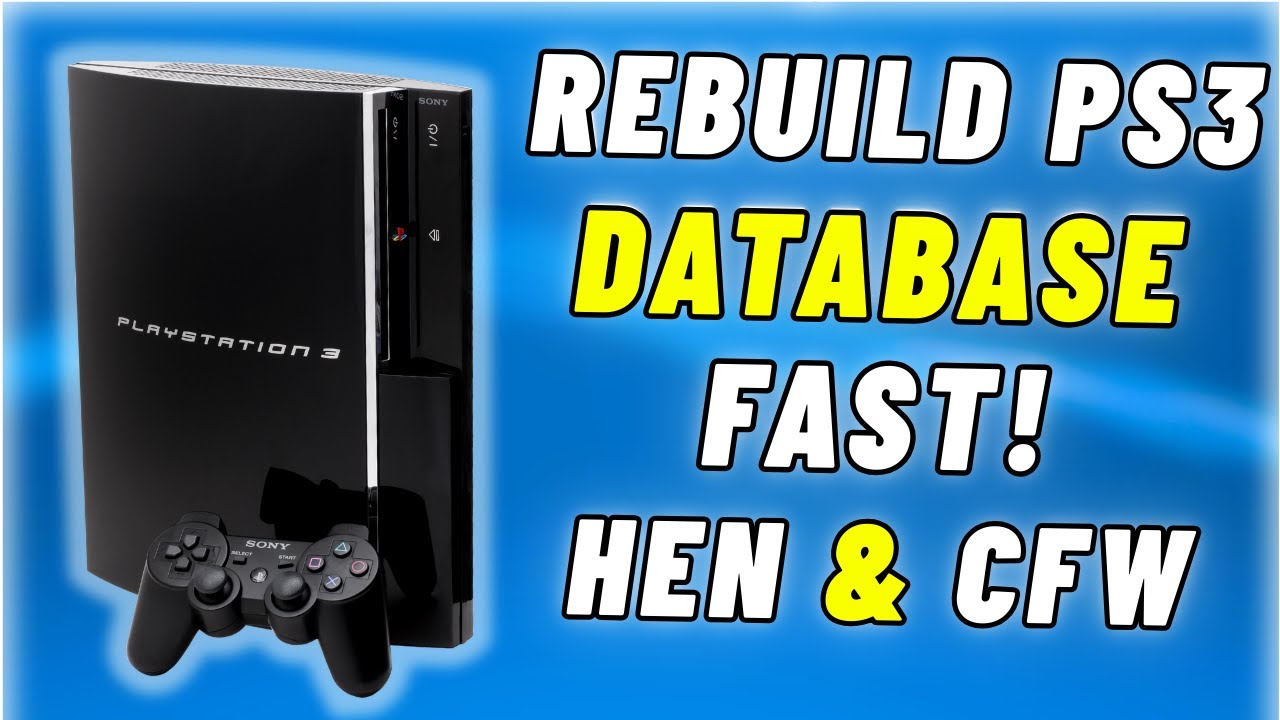 Как восстановить базу данных на PS3: простой способ!