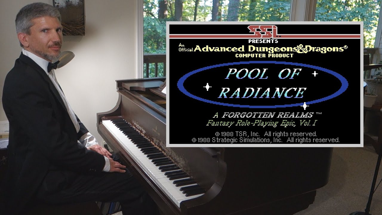Pool of Radiance C64 piano arrangement