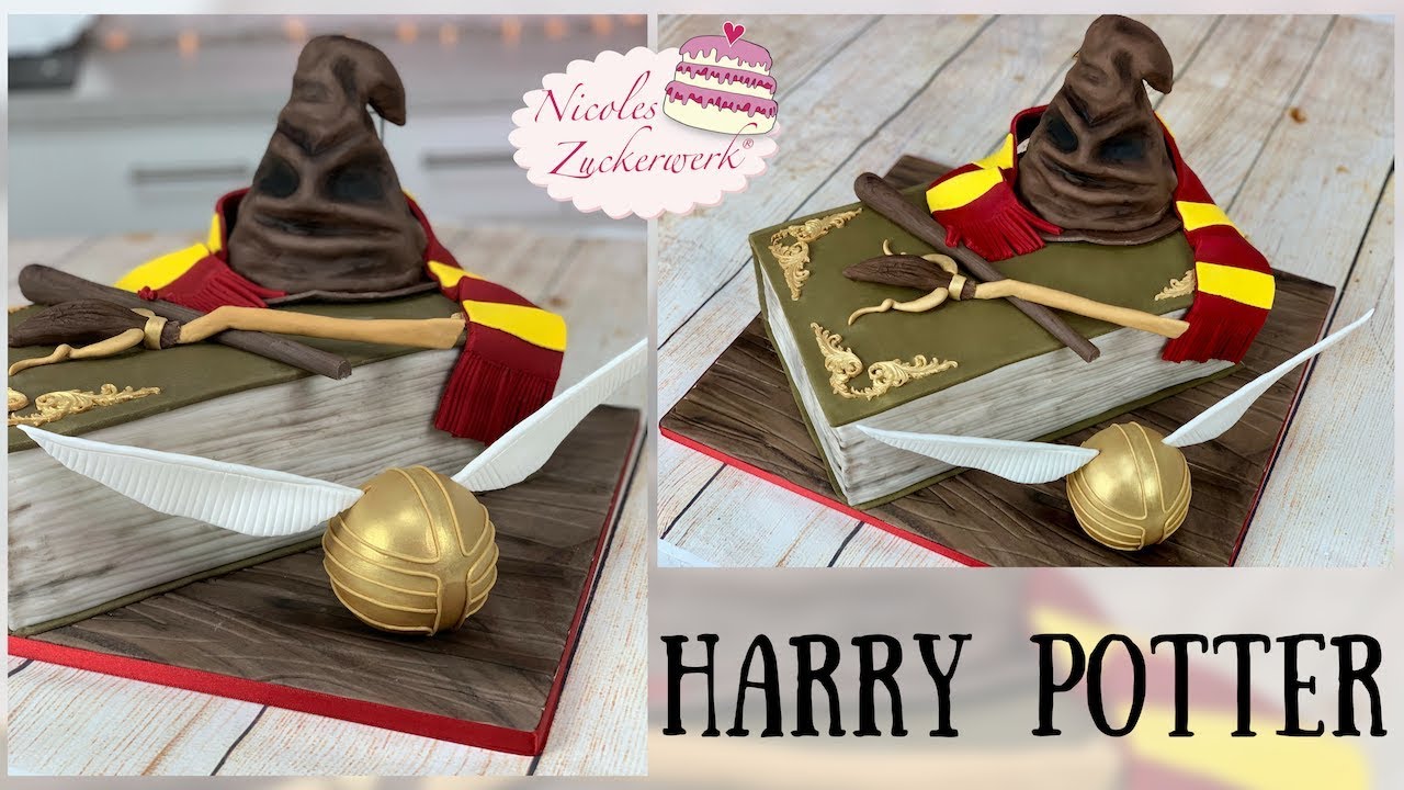HARRY POTTER Motivtorte I meist GEWÜNSCHTESTE Torte I Fondant Torte von Nicoles Zuckerwerk