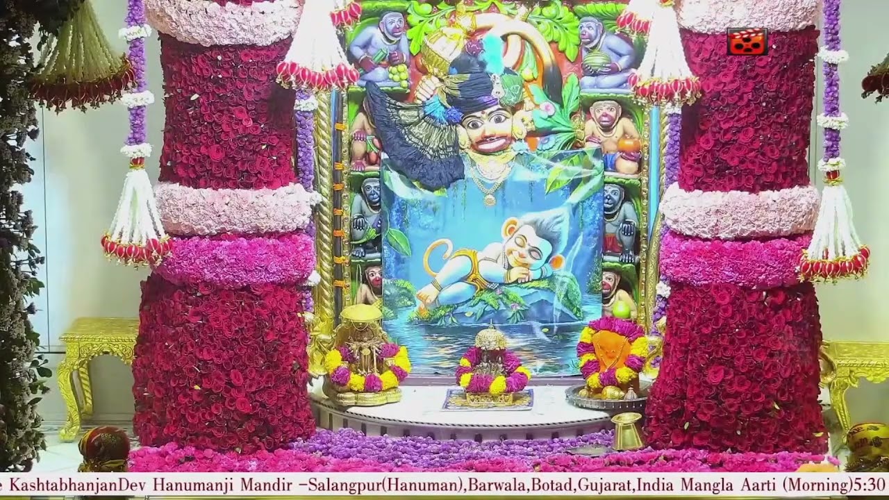 Mangla Aarti Darshan Salangpur Date 23 04 2024
