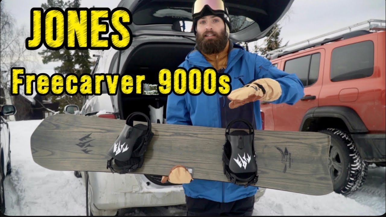 Jones FreeCarver 9000. Обзор новой модели 23/24