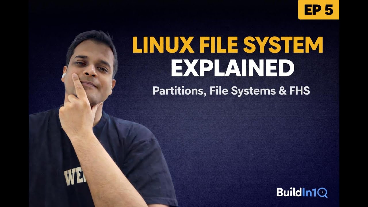 Linux File System Explained | Partitions, FHS & Directory Structure | Linux Course &ndash; Ep 5
