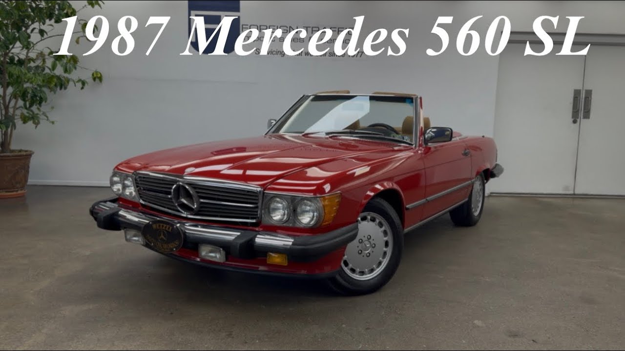 1987 Mercedes 560 SL