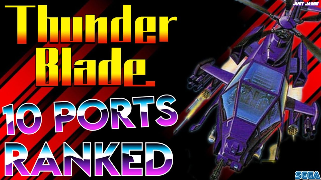 Which Version of Thunder Blade Did I Rank No.1? #thunderblade #sega #arcadegames 