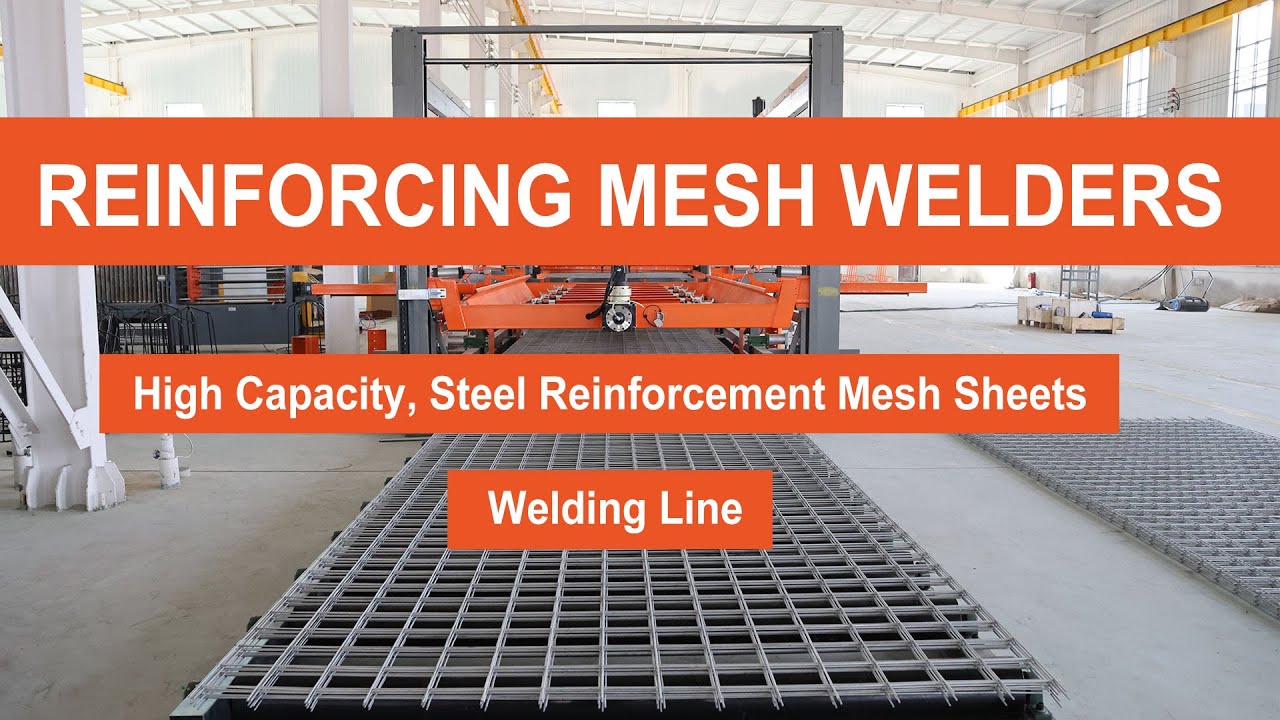 REINFORCING MESH WELDERS, High Capacity Welding Line | DAPU Machinery