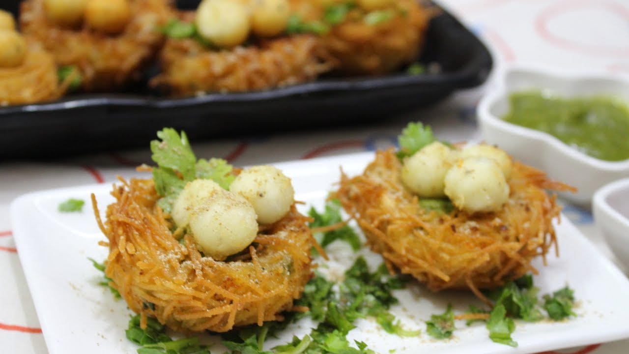 Potato Bird Nest Recipe -Somya's Kitchen | Veg Recipe
