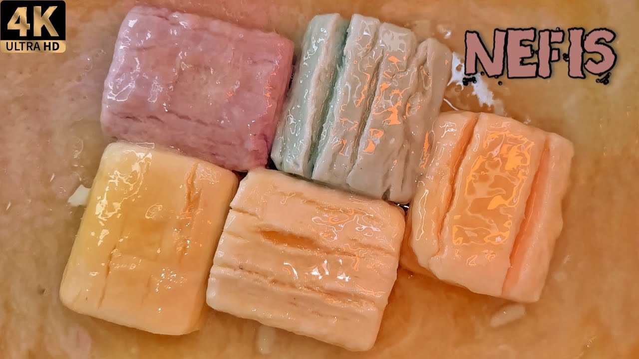 ASMR 🩷 NEFIS 🩷 Soaked Soap || АСМР Размокшее Мыло 🩷 Целебные Травы #asmr