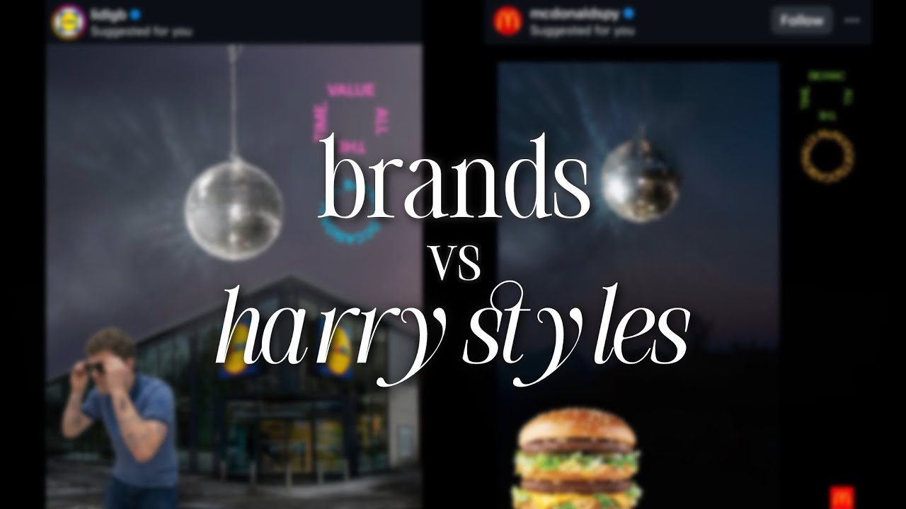 BRANDS VS HARRY STYLES ALBUM COVER