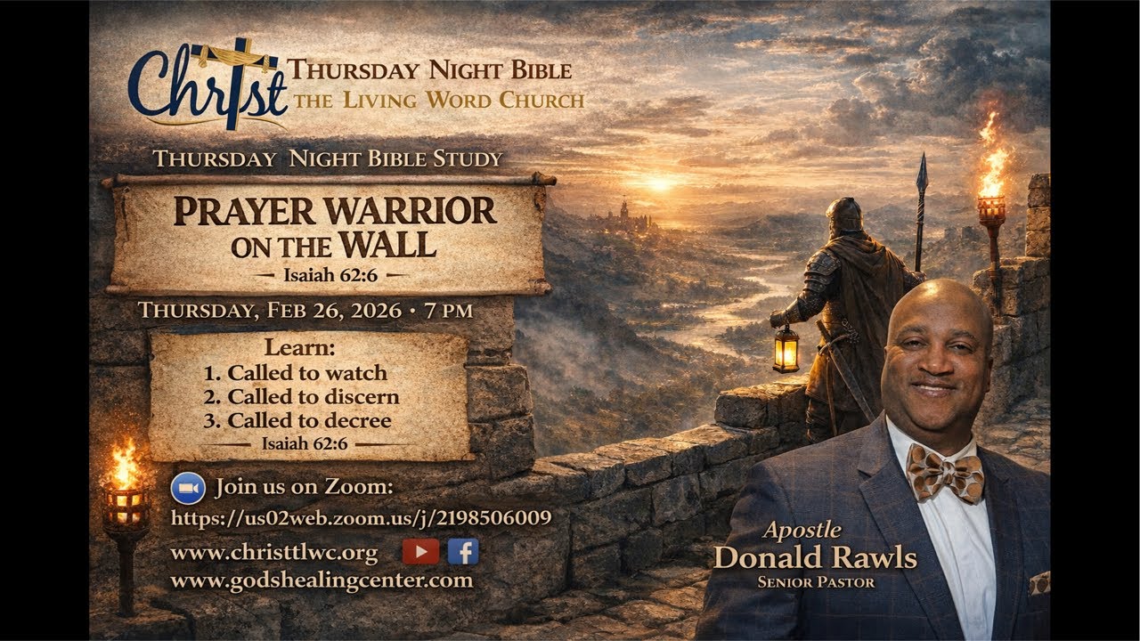 Prayer Warrior on the Wall!