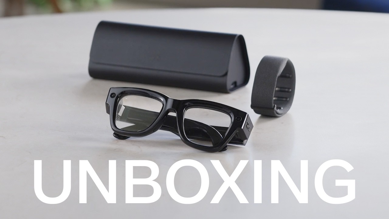 Unboxing Meta Ray-Ban Display AI Glasses + Meta Neural Band