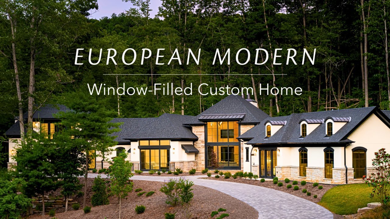 Tour a STUNNING European Modern Luxury Home