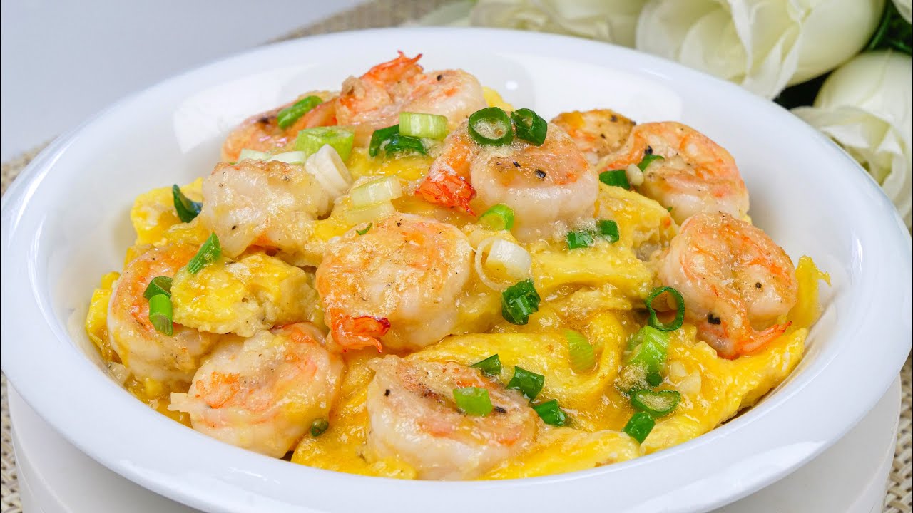 The Best Shrimp Scrambled Eggs You’ll Ever Try
