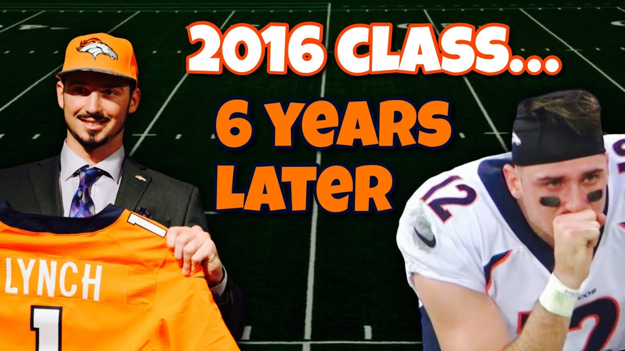 The 2016 QB Class... 6 years later