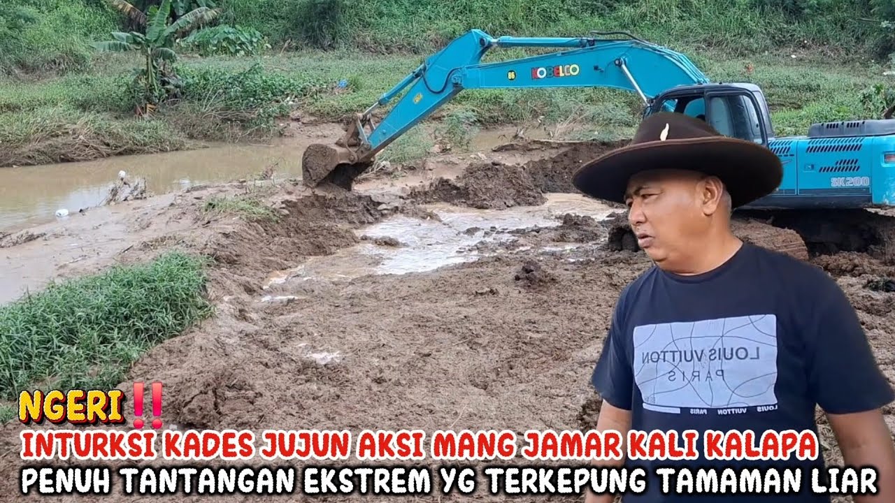 NGERI‼️INSTRUKSI KADES JUJUN MANG JAMAR KALI KALAPA PNH TANTANGAN EKSTREM YG TERKEPUNG TANAMAN LIAR