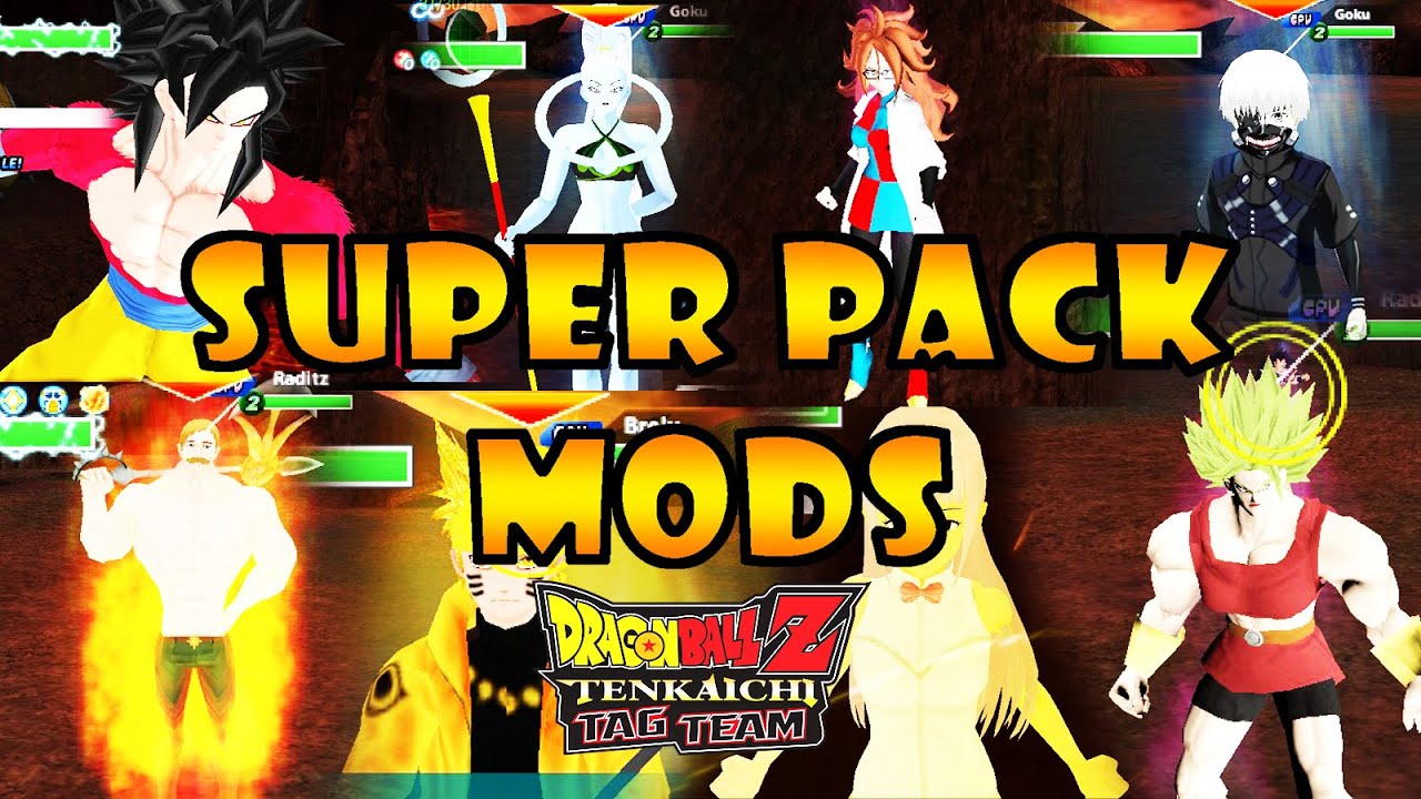 Super Pack de Mods 2021 DBZ-TTT