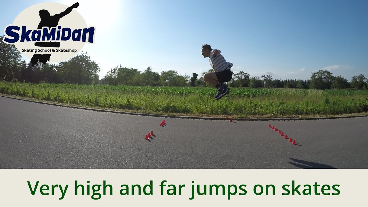Inline Skating: How To Do High And Very Long Jumps - Fitness Inline Advanced I #02