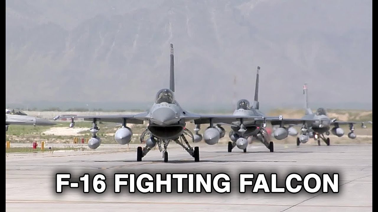 F-16s Landing/Taxiing at Bagram Airfield, Afghanistan