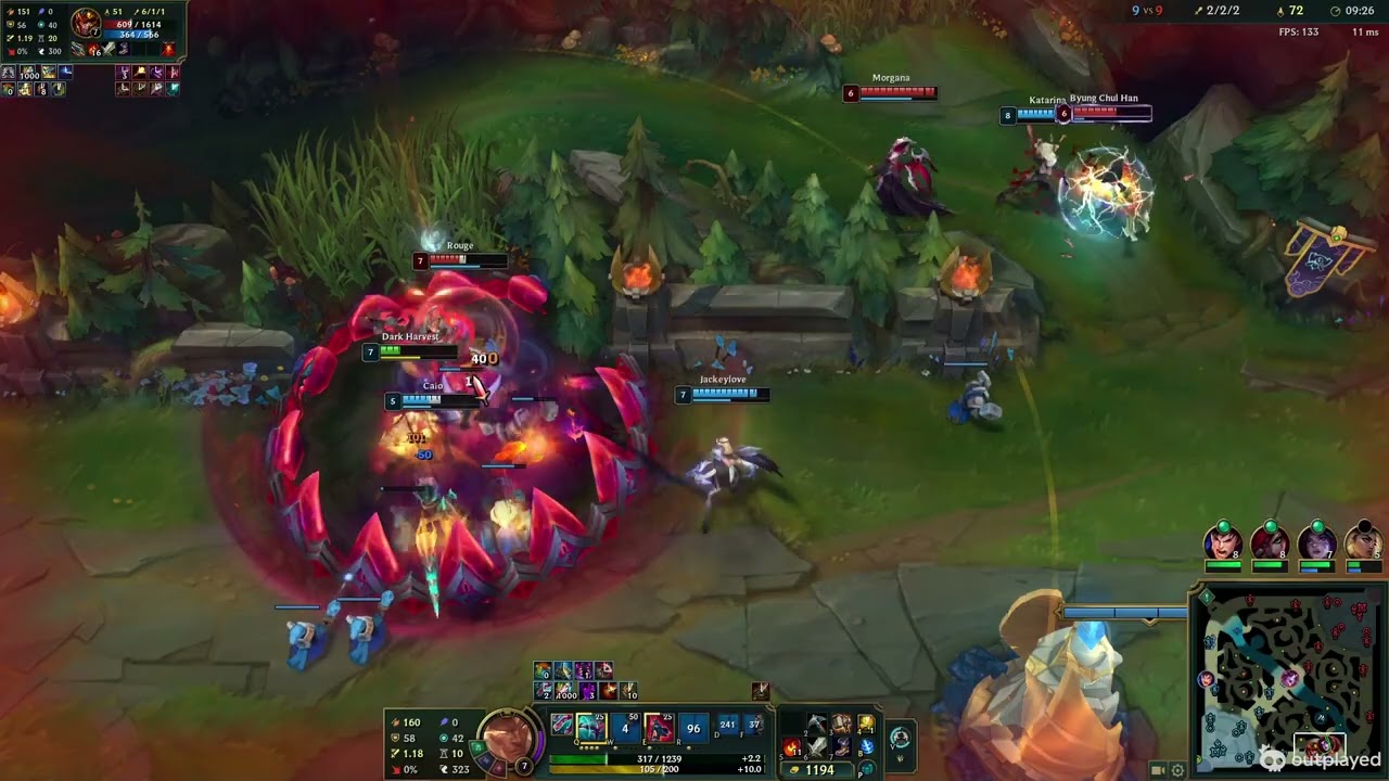 DARKHARVEST DE VOLTA A ATIVA DEPOIS DE 21 DIAS SEM LEAGUE