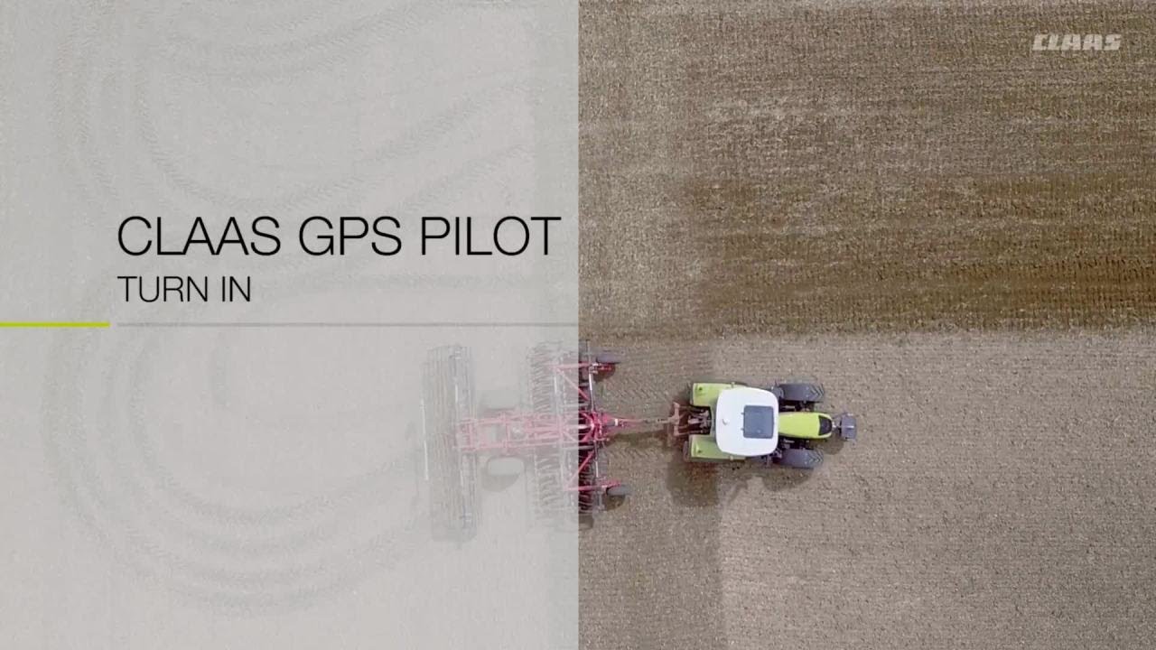 CLAAS EASY. GPS PILOT. TURN IN.