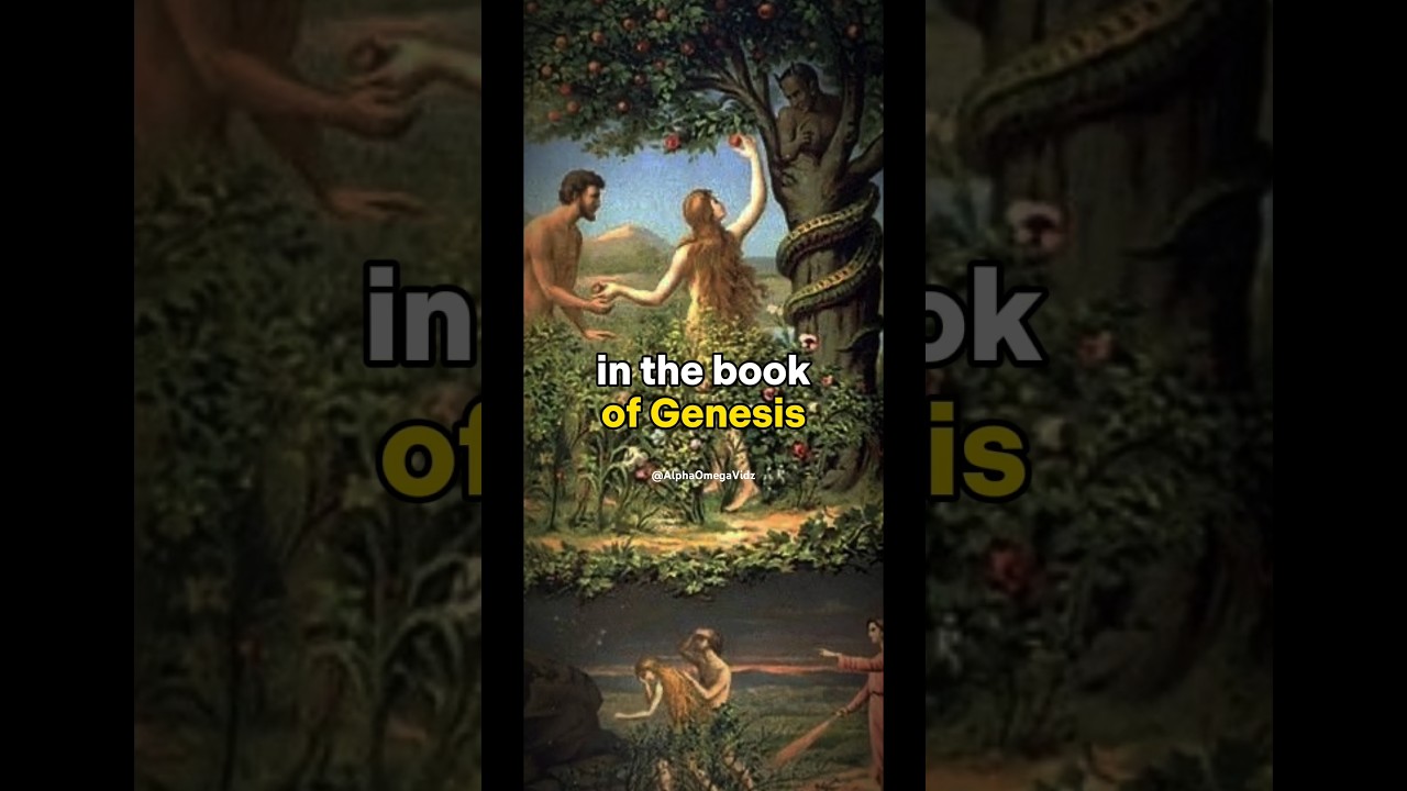 Why didn&rsquo;t God stop Adam and Eve from eating the apple? | Book of genesis #bible #god #jesuschrist