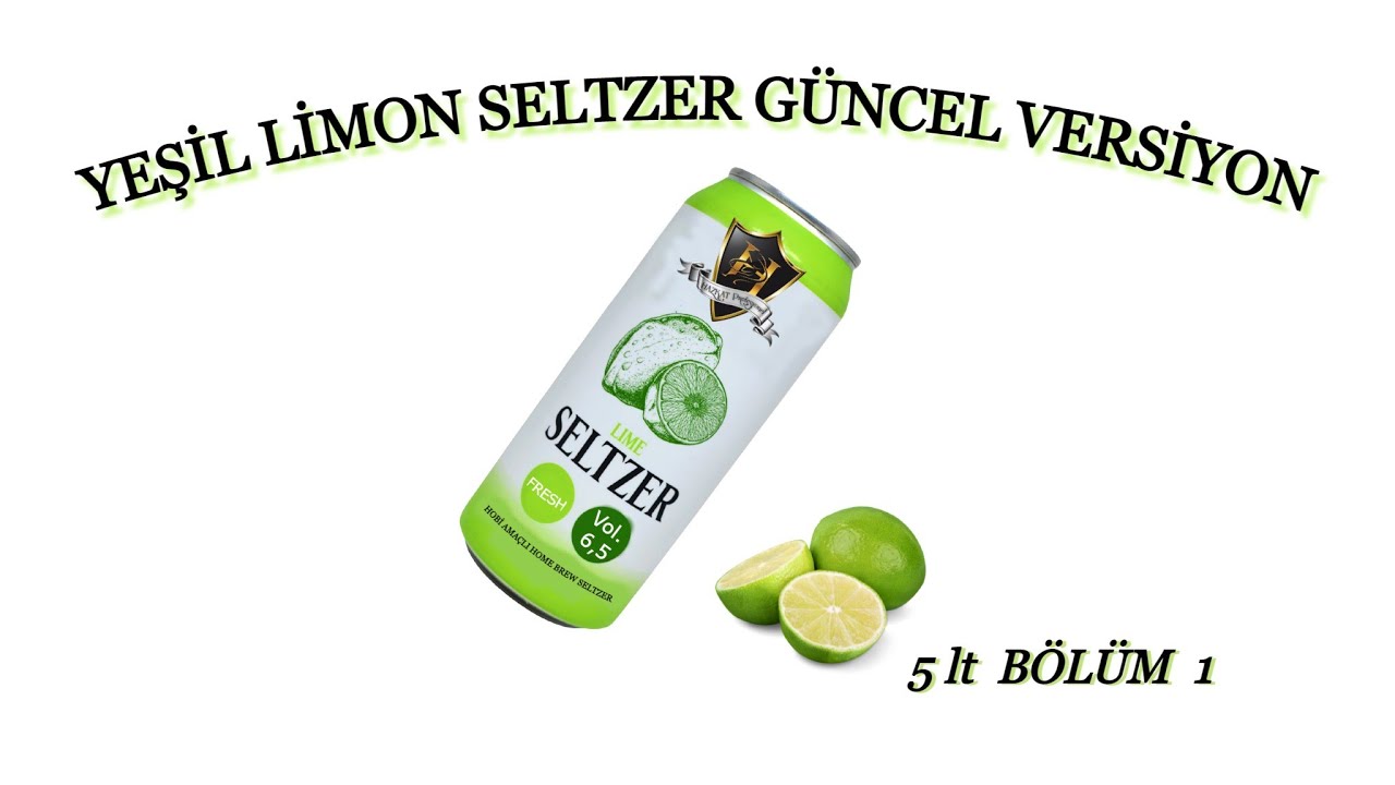 Limon Seltzer Güncel Versiyon 5 lt ( BÖLÜM 1 )
