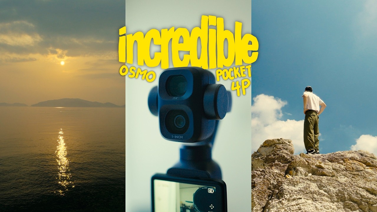 Честно говоря, это лучшая камера для влогов &mdash; DJI OSMO POCKET 4P