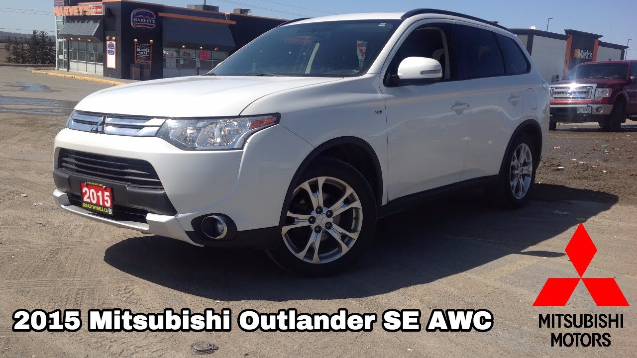 2015 Mitsubishi Outlander SE AWC: Start Up, Exterior, Interior, Test Drive & Full Review