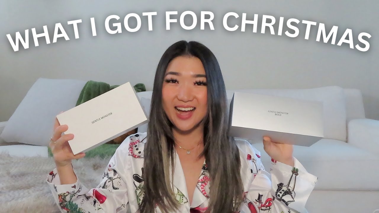 WHAT I GOT FOR CHRISTMAS 2024 | gentle monster, olive young, dior & more!