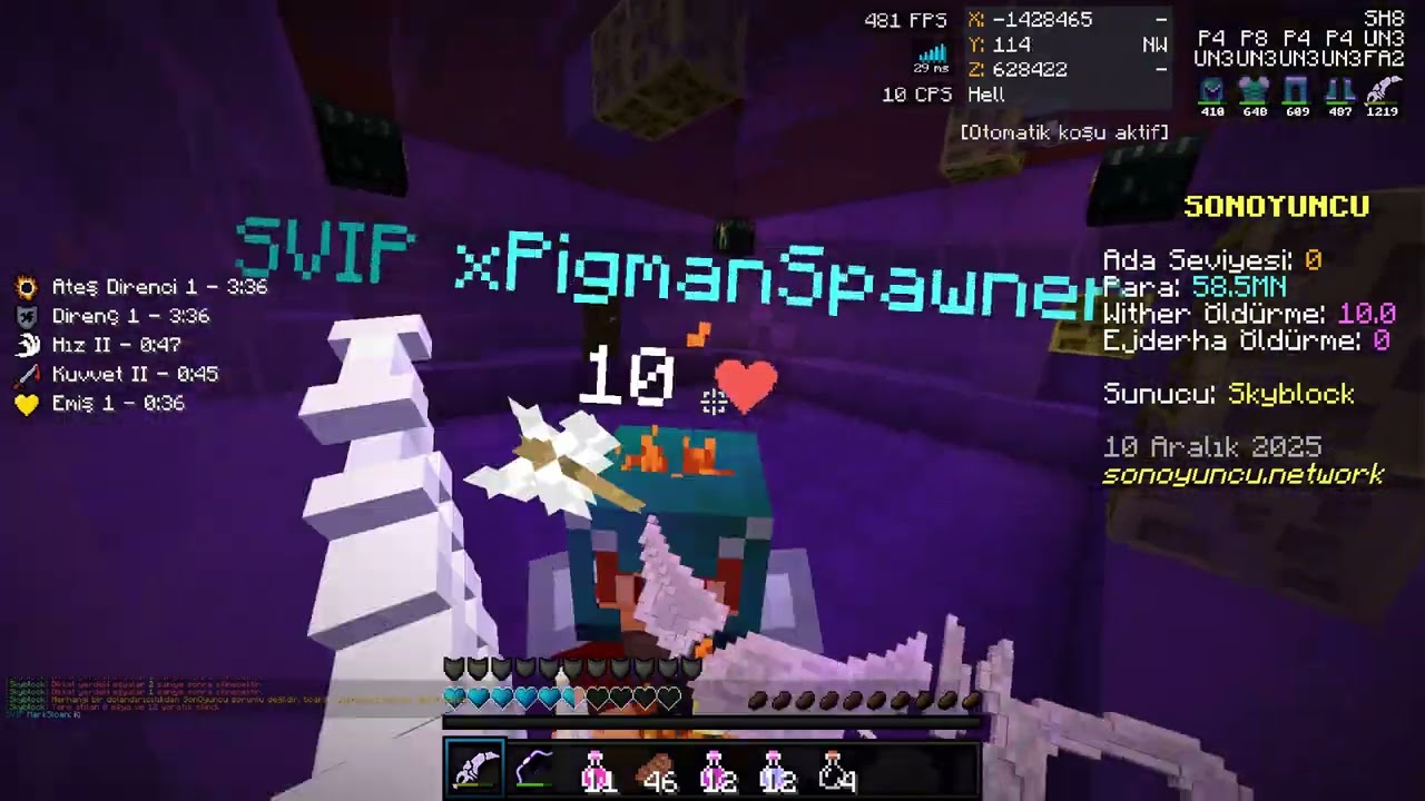 Sonoyuncu Skyblock Nether Pvp#7