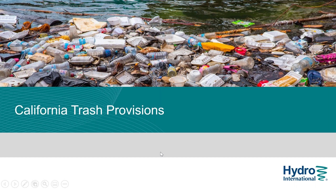 Stormwater Webinar: California Full Trash Capture
