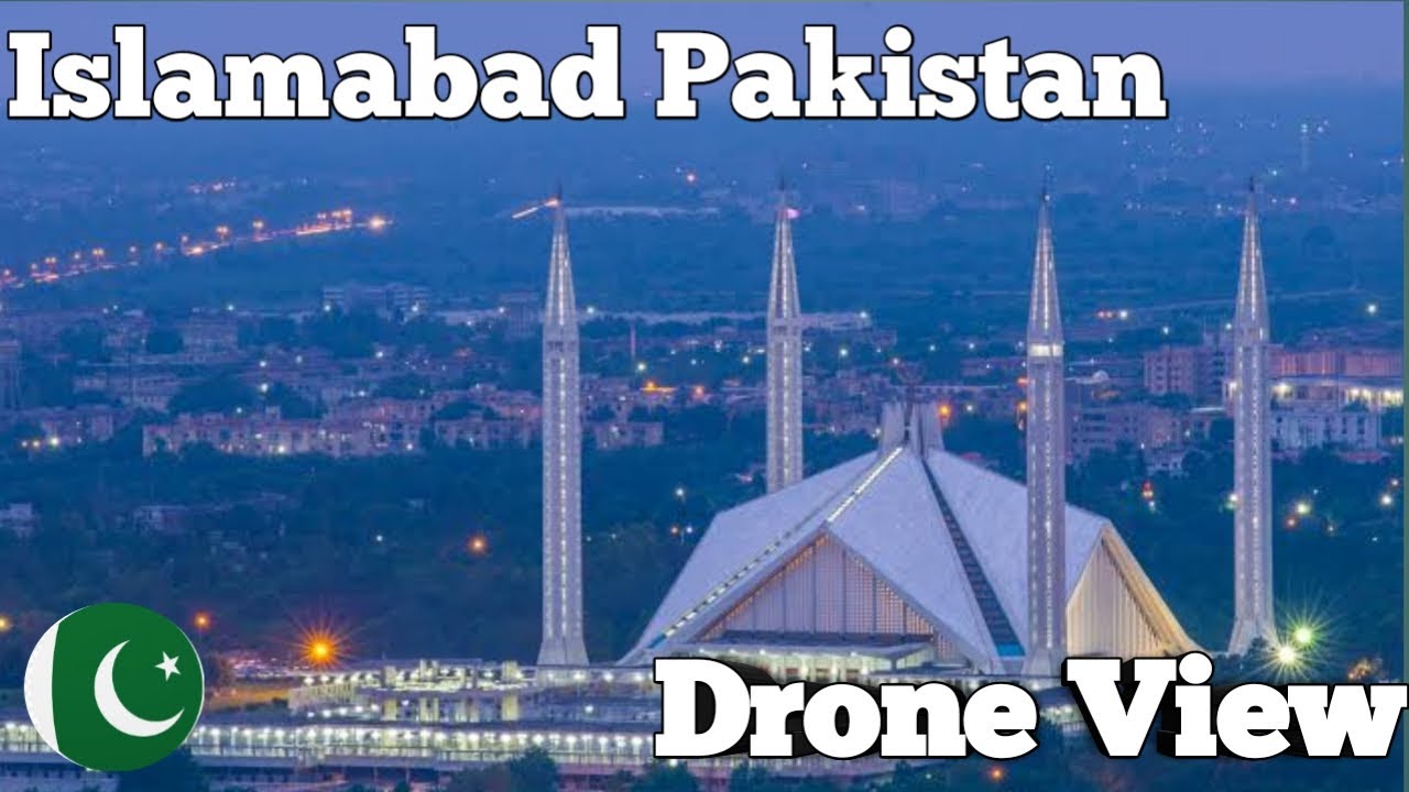 Islamabad Pakistan Drone View [4k] - Most Beautiful Views of Islamabad