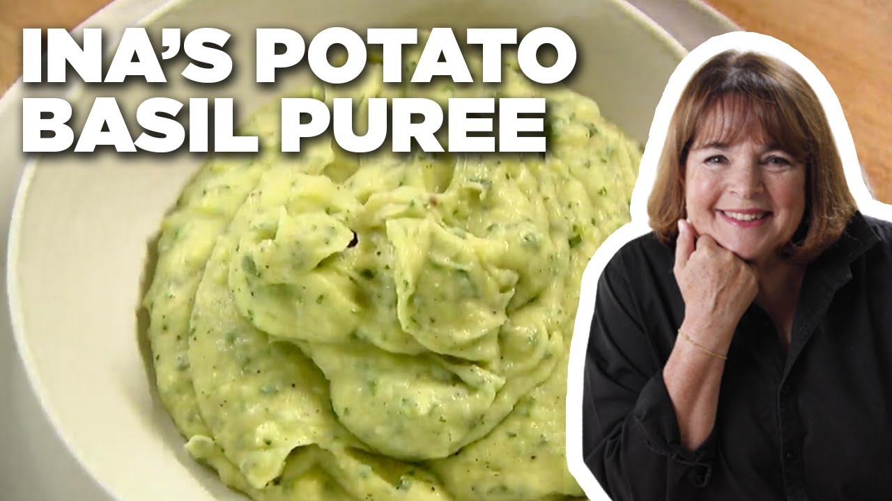 Ina Garten's Potato Basil Puree  | Barefoot Contessa | Food Network