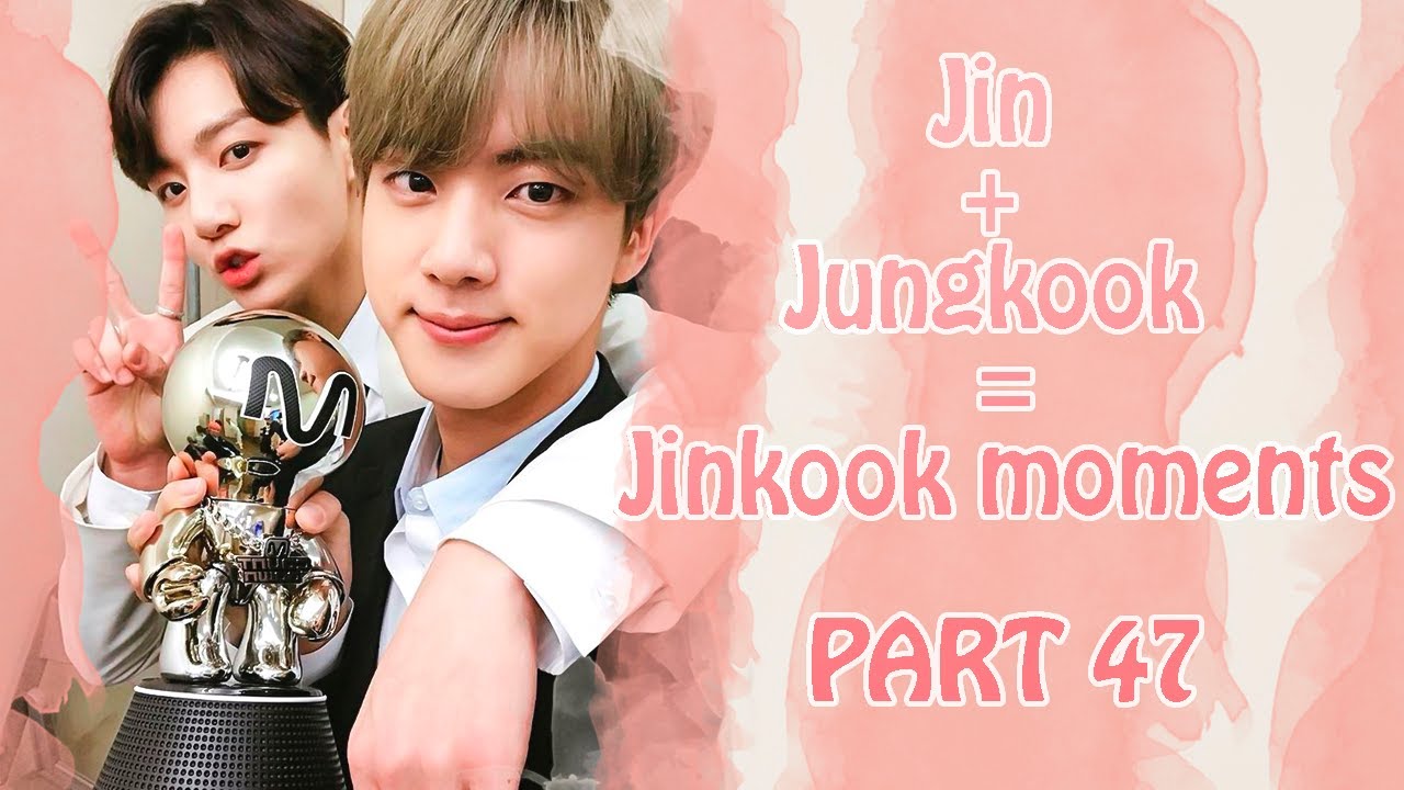 Jin + Jungkook = Jinkook's moments part 47