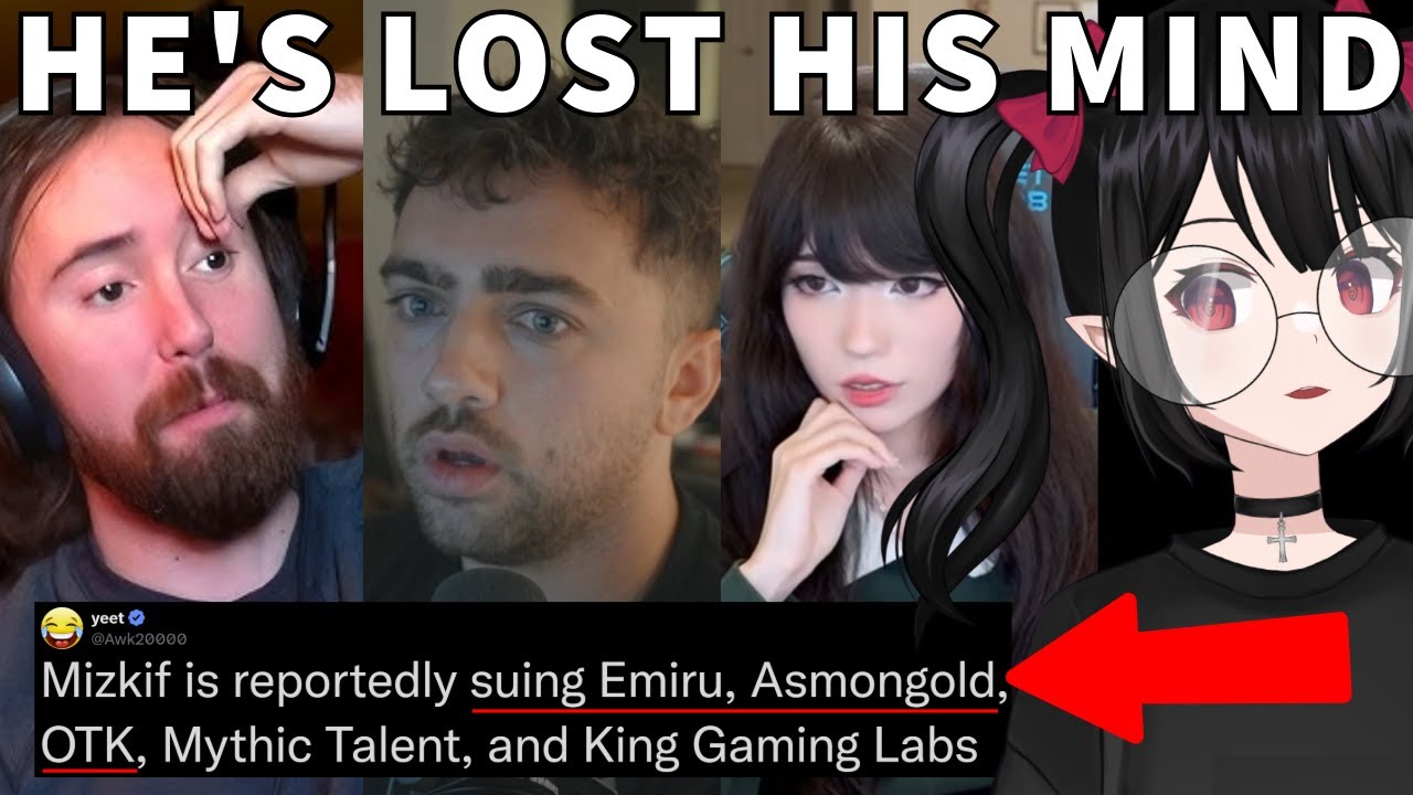 Он подаёт в суд на Asmongold/Emiru и вот-вот потеряет всё