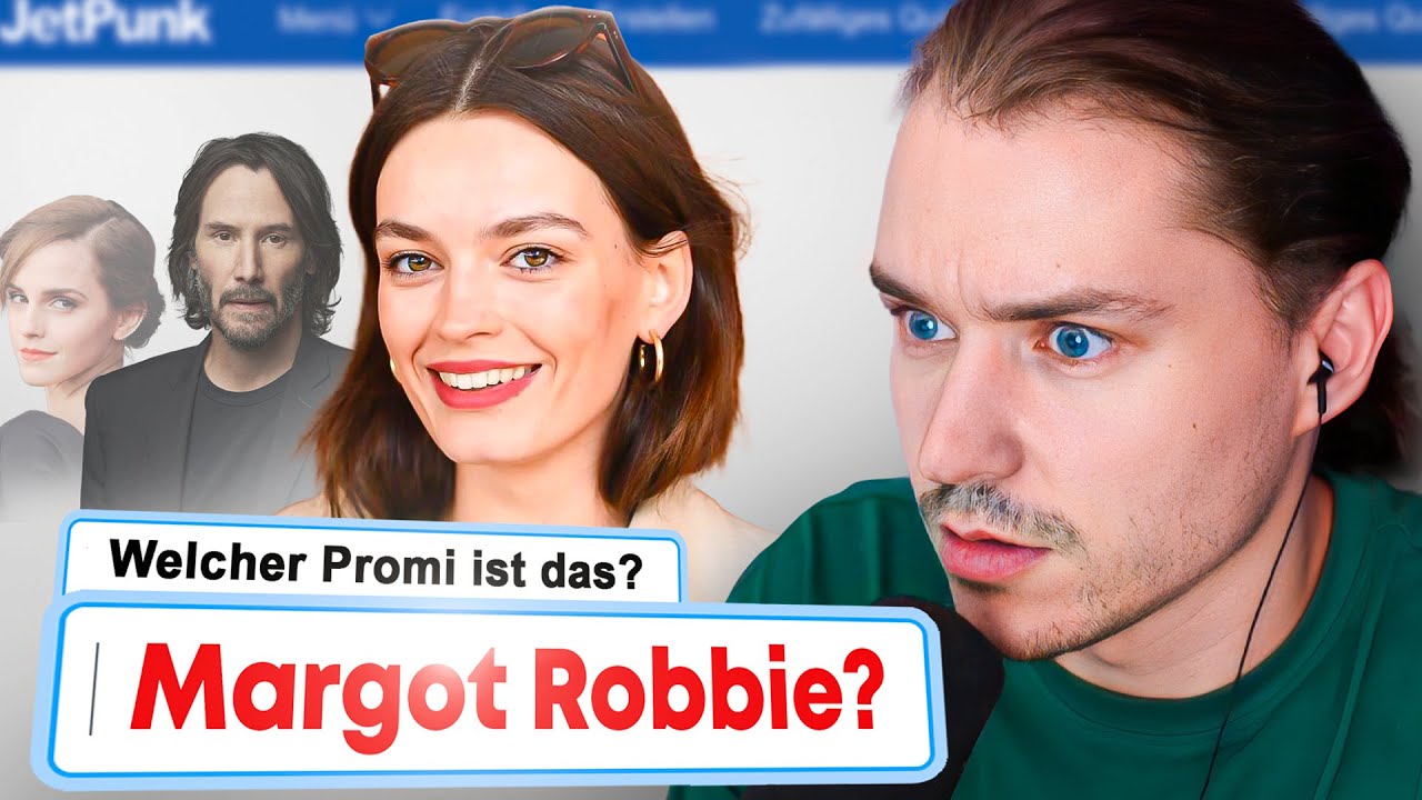 Drei dumme Streamer versuchen Promis zu erkennen | Quiz Duell