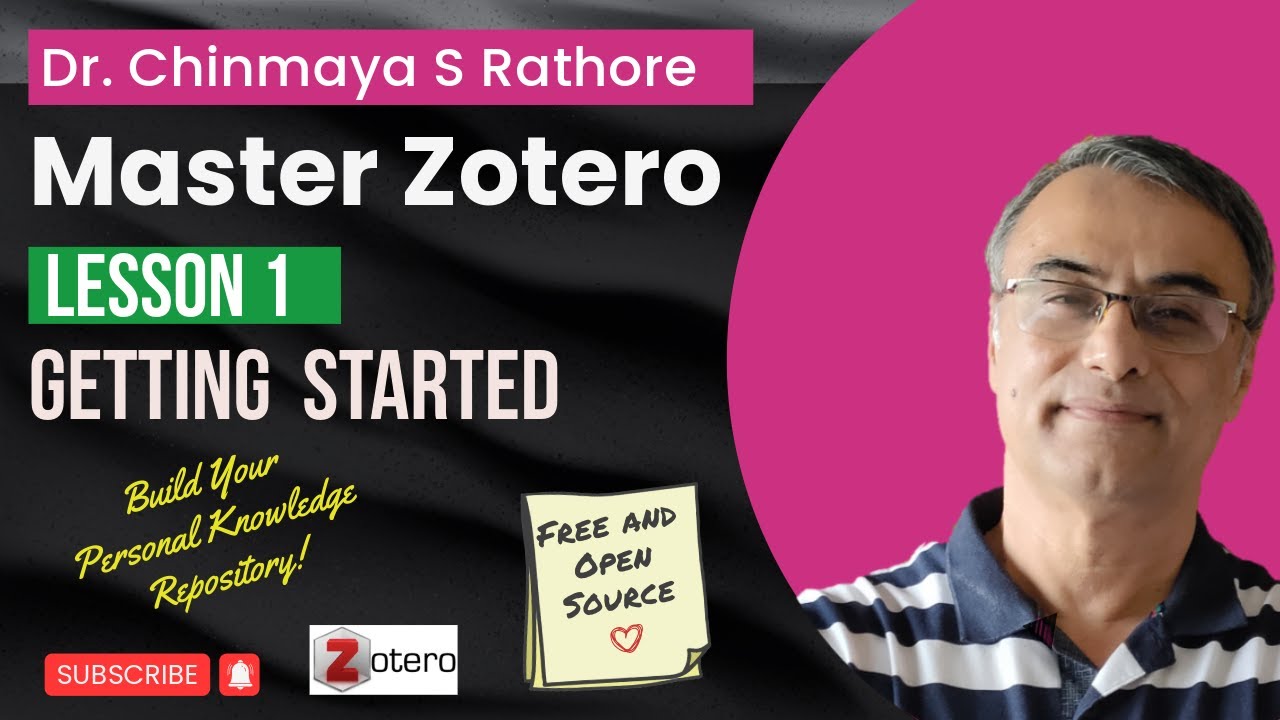 Урок 1 | Начало работы в Zotero | Мастер-класс по Zotero | Менеджер ссылок | Мастер Zotero 7