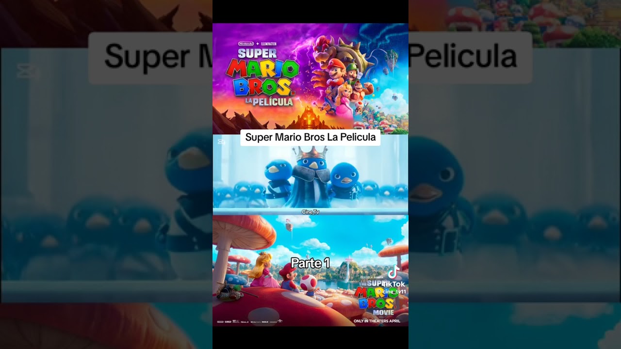 Super Mario bros la película parte uno 