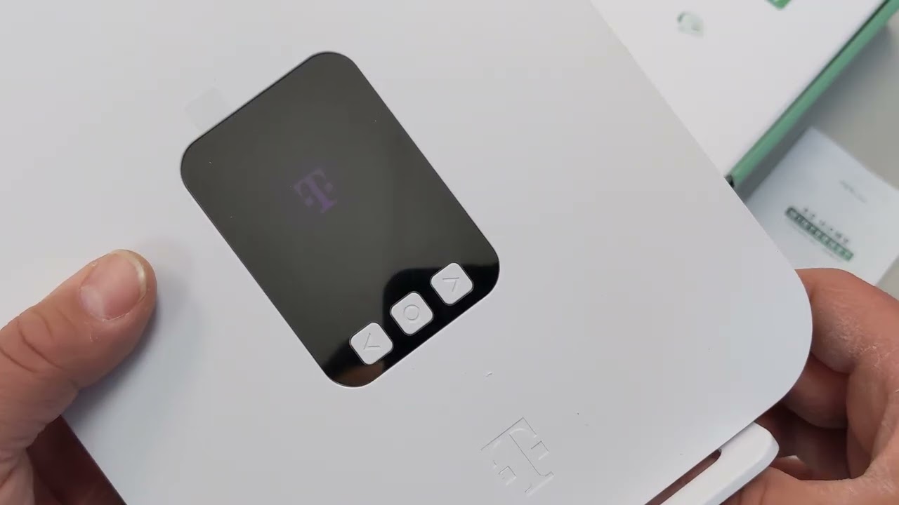 Mint Mobile 5G Home Minternet Internet Gateway powered by T-Mobile kit unboxing first setup menu fun