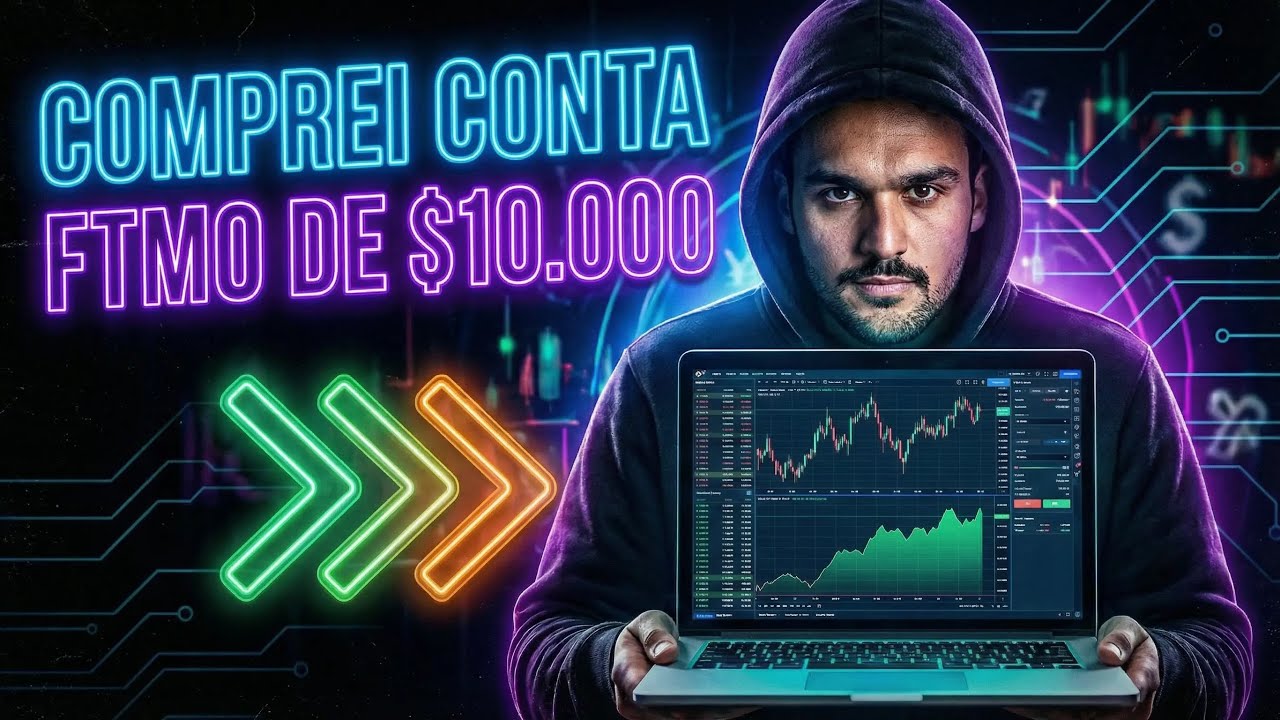 COMPREI O TESTE DA FTMO! Vou provar se ela &eacute; a MELHOR MESA PROPRIET&Aacute;RIA de 2026! 