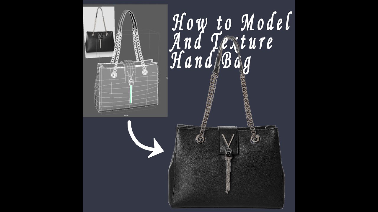 model a Realistic handbag in Maya tutorial / Hand Bag / Realistic Hand Bag part 1