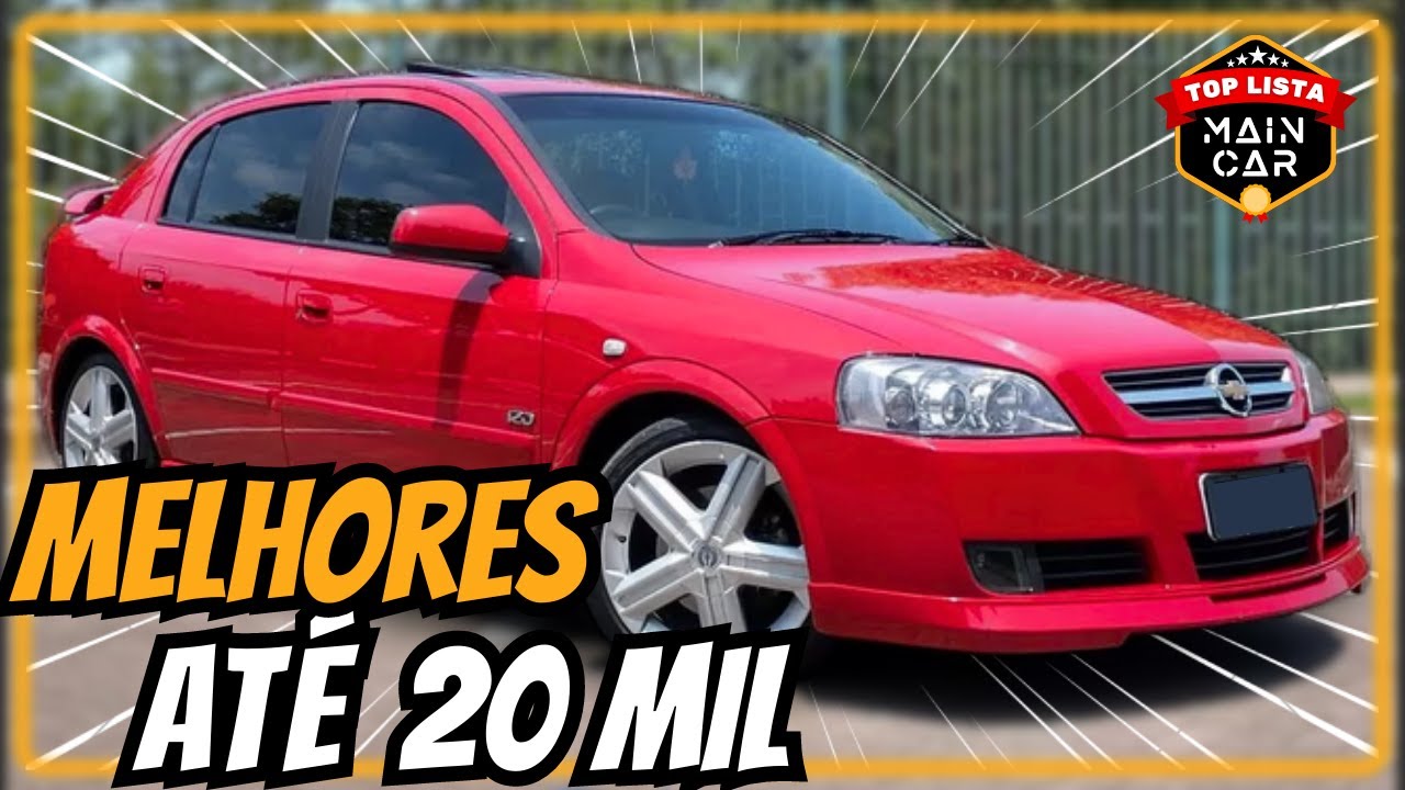 5 MELHORES CARROS até 20 MIL | BONS e BARATO 🔥