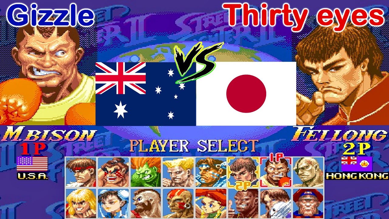 Super Street Fighter II X: Grand Master Challenge - Gizzle vs Thirty eyes