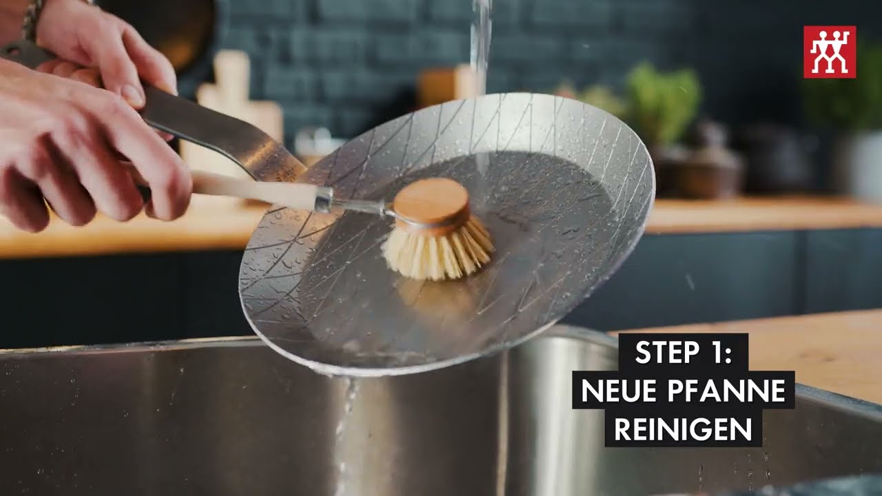ZWILLING FORGE Eisenpfanne einbrennen - das kannst du auch!